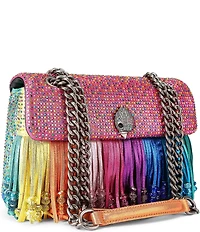 Kurt Geiger London Medium Kensington Rainbow Fringe Shoulder Bag