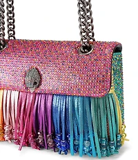 Kurt Geiger London Medium Kensington Rainbow Fringe Shoulder Bag