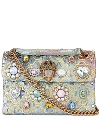 Kurt Geiger London Medium Kensington Jeweled Convertible Crossbody Bag