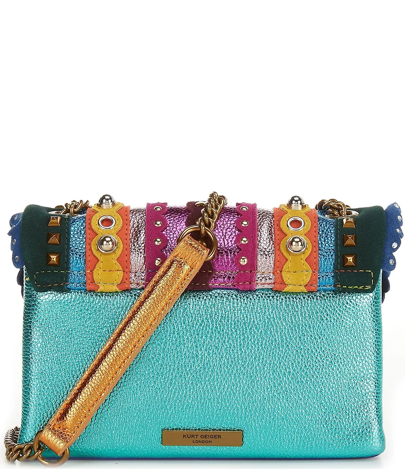 Kurt Geiger London Medium Kensington Studs Convertible Crossbody Bag