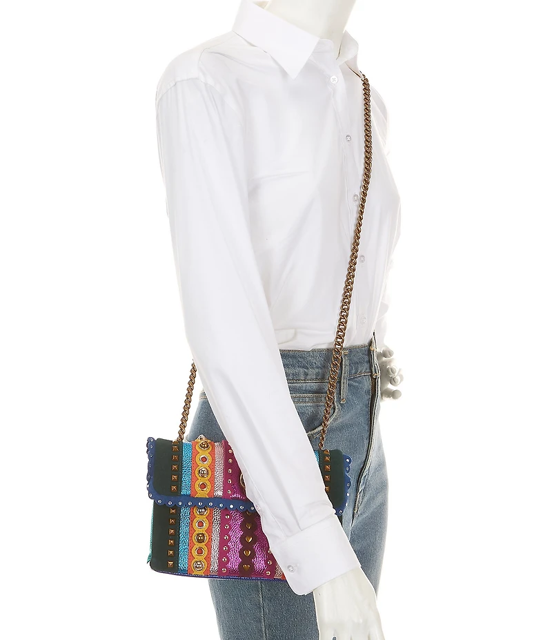 Kurt Geiger London Medium Kensington Studs Convertible Crossbody Bag