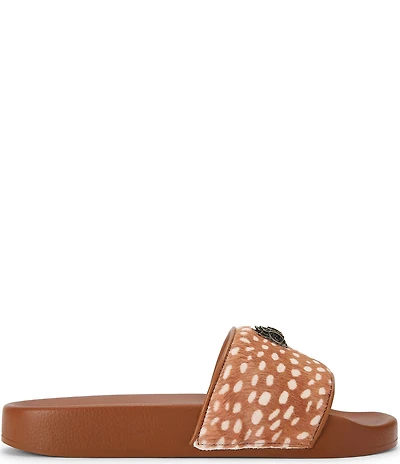 Kurt Geiger London Meena Eagle Signature Logo Deer Pool Slide Sandals