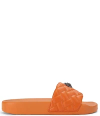 Kurt Geiger London Meena Signature Eagle Ornament Pool Slide Sandals