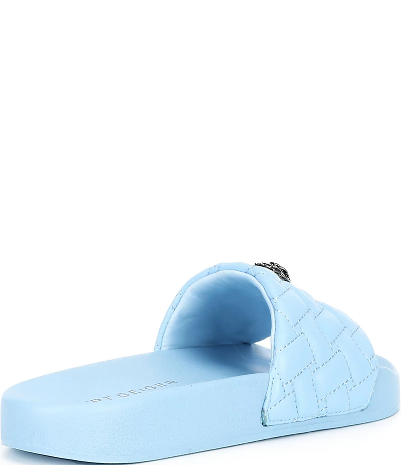 Kurt Geiger London Meena Signature Eagle Ornament Pool Slide Sandals