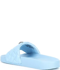 Kurt Geiger London Meena Signature Eagle Ornament Pool Slide Sandals