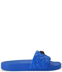 Kurt Geiger London Meena Signature Eagle Ornament Pool Slide Sandals