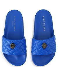 Kurt Geiger London Meena Signature Eagle Ornament Pool Slide Sandals