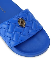 Kurt Geiger London Meena Signature Eagle Ornament Pool Slide Sandals
