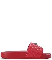 Kurt Geiger London Meena Signature Eagle Ornament Pool Slide Sandals