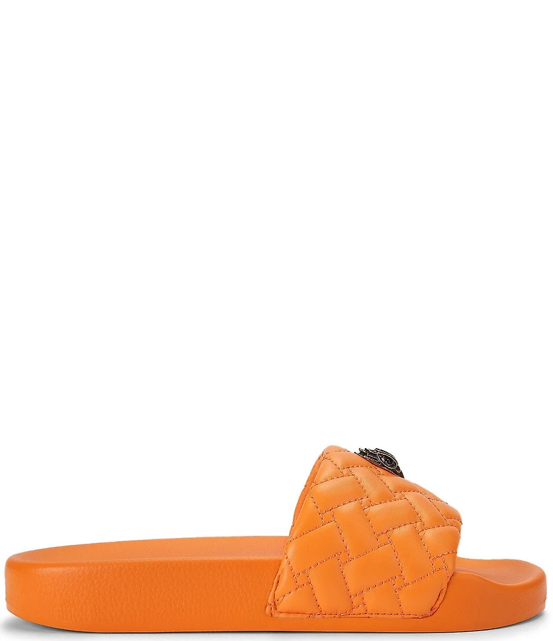Kurt Geiger London Meena Signature Eagle Ornament Pool Slide Sandals