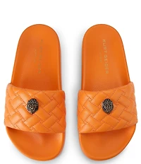 Kurt Geiger London Meena Signature Eagle Ornament Pool Slide Sandals