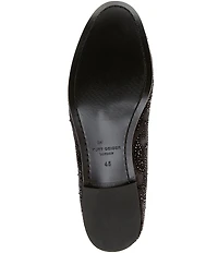 Kurt Geiger London Men's Ace Crystal Embellished Paisley Slip On Loafers