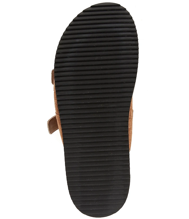 Kurt Geiger London Men's Bancroft Croc Suede Sandals