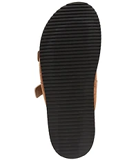 Kurt Geiger London Men's Bancroft Croc Suede Sandals