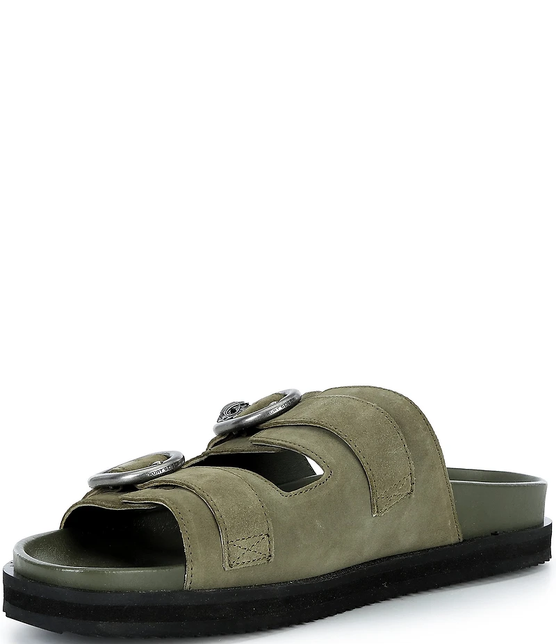 Kurt Geiger London Men's Bancroft Suede Sandals