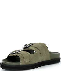 Kurt Geiger London Men's Bancroft Suede Sandals