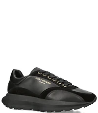 Kurt Geiger London Men's Gaspar Retro Leather and Suede Sneakers