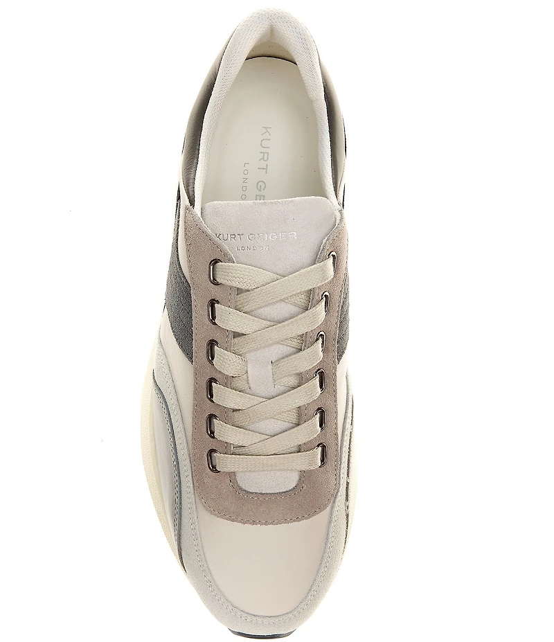 Kurt Geiger London Men's Gaspar Retro Stripe Sneakers