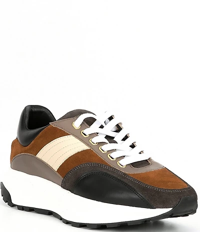 Kurt Geiger London Men's Gaspar Retro Stripe Sneakers