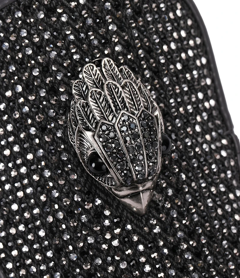 Kurt Geiger London Men's Hugh Crystal Embellished Logo Ornament Loafers