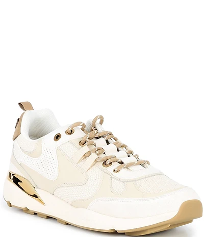 Kurt Geiger London Men's Kurt Runner Colorblock Ornament Logo Sneakers