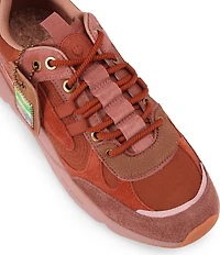Kurt Geiger London Men's Kurt's Cabana Kurt Runner Ornament Logo Suede Sneakers