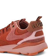 Kurt Geiger London Men's Kurt's Cabana Kurt Runner Ornament Logo Suede Sneakers
