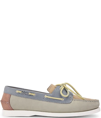 Kurt Geiger London Men's Kurt's Cabana Multi Colored Deck Shoes