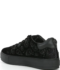 Kurt Geiger London Men's Laney Crystal Paisley Dress Sneakers