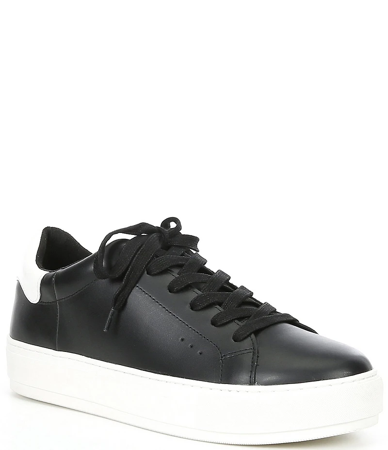 Kurt Geiger London Men's Laney Leather Lace Up Sneakers