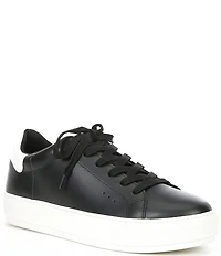 Kurt Geiger London Men's Laney Leather Lace Up Sneakers