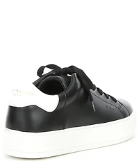 Kurt Geiger London Men's Laney Leather Lace Up Sneakers
