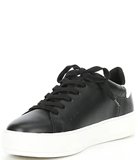 Kurt Geiger London Men's Laney Leather Lace Up Sneakers