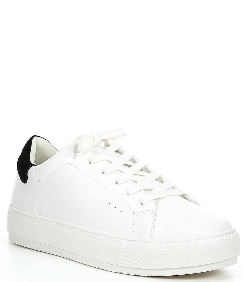 Kurt Geiger London Men's Laney Leather and Suede Lace Up Sneakers