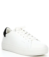 Kurt Geiger London Men's Laney Leather and Suede Lace Up Sneakers