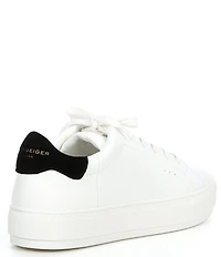 Kurt Geiger London Men's Laney Leather and Suede Lace Up Sneakers
