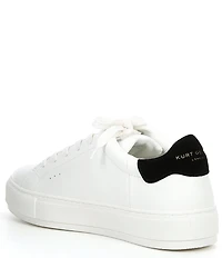 Kurt Geiger London Men's Laney Leather and Suede Lace Up Sneakers
