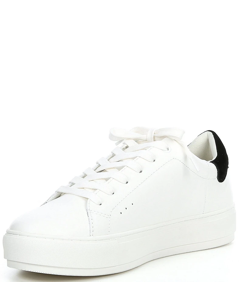 Kurt Geiger London Men's Laney Leather and Suede Lace Up Sneakers