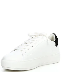 Kurt Geiger London Men's Laney Leather and Suede Lace Up Sneakers