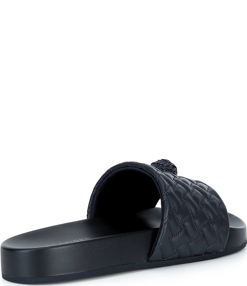 Kurt Geiger London Men's Meena Eagle 2 Ornament Pool Slide Sandals