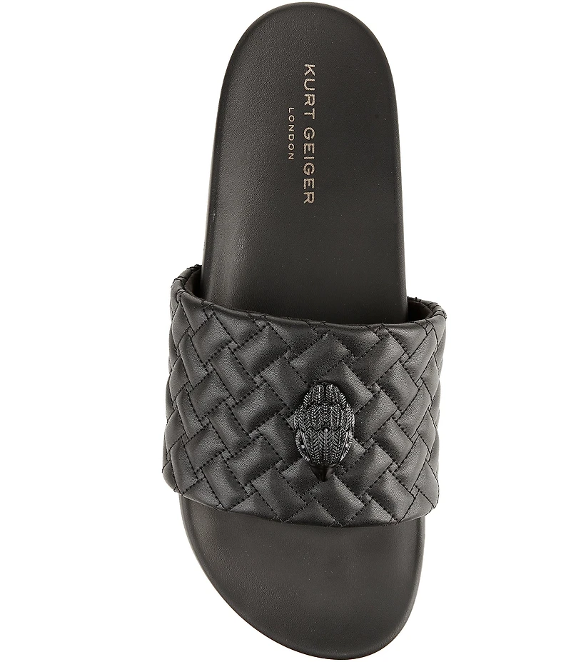 Kurt Geiger London Men's Meena Eagle 2 Ornament Pool Slide Sandals