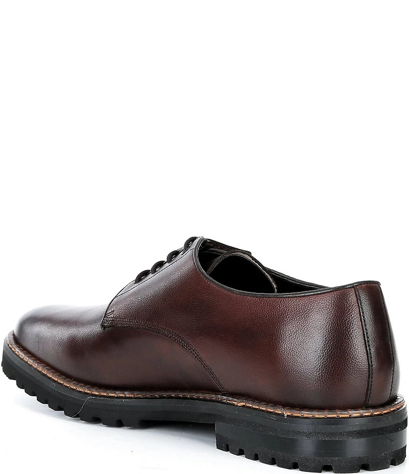 Kurt Geiger London Men's Mercer Cleat Derby Leather Oxfords