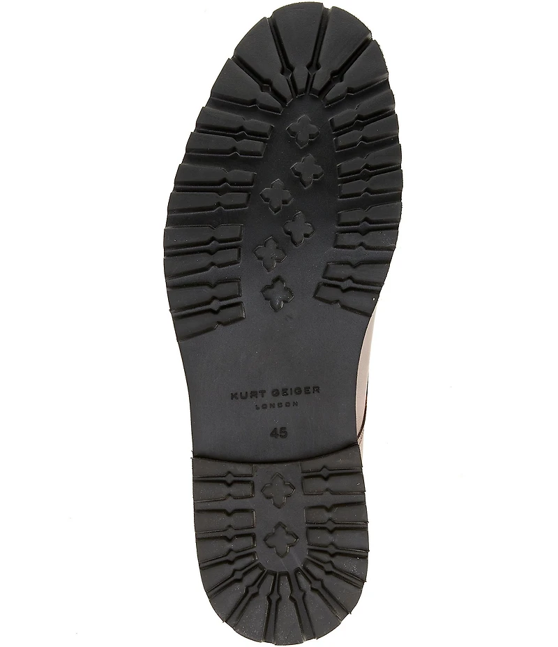 Kurt Geiger London Men's Mercer Cleat Derby Leather Oxfords