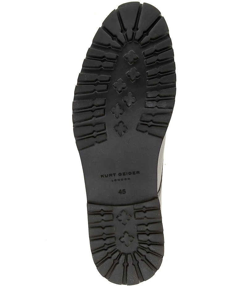 Kurt Geiger London Men's Mercer Cleat Derby Leather Oxfords