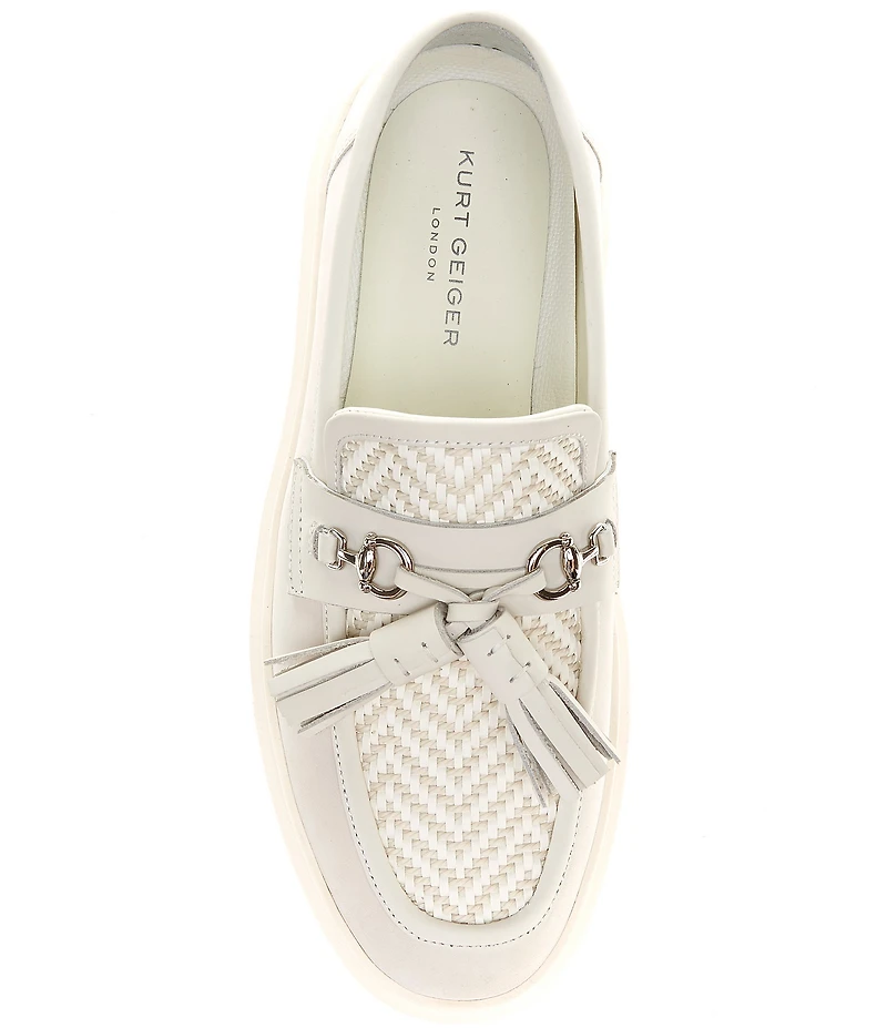 Kurt Geiger London Men's Milbank Slip On Tassel Loafers