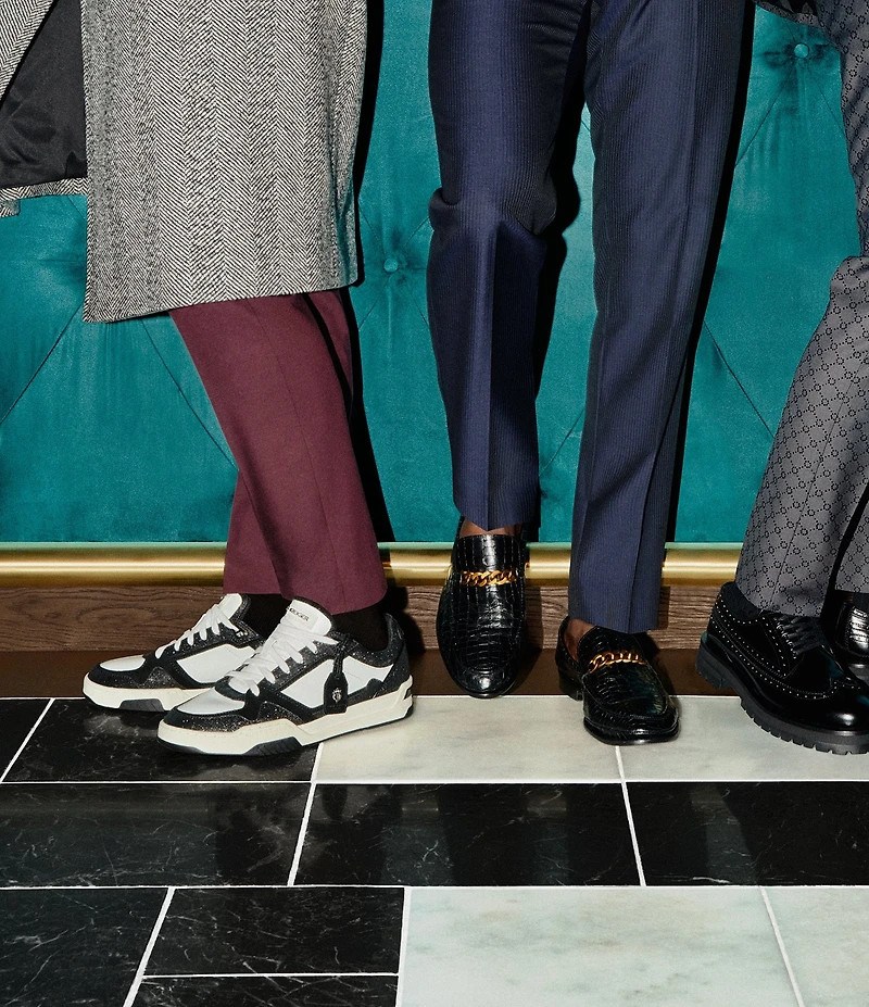 Kurt Geiger London Men's Regan Suede Lace Up Sneakers