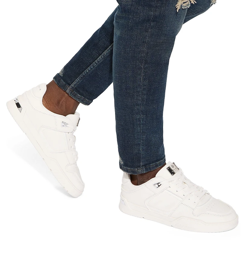 Kurt Geiger London Men's Regan Leather Lace Up Sneakers