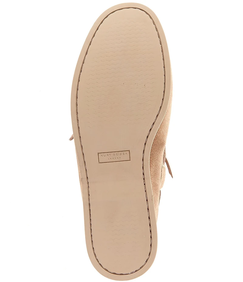 Kurt Geiger London Men's Somerville Suede Boat Shoes