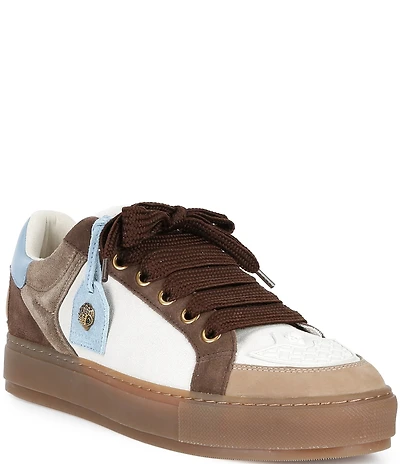 Kurt Geiger London Men's Southbank Tag Logo Ornament Sneakers