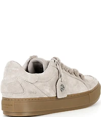 Kurt Geiger London Men's Southbank Tag Suede Logo Ornament Sneakers